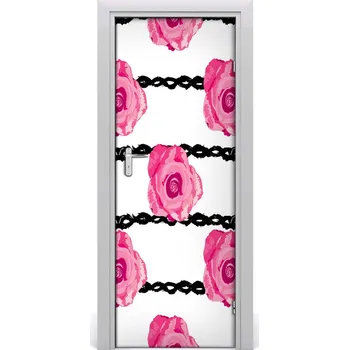 Fototapeta Samolepící fototapeta na dveře růže 85x205 cm