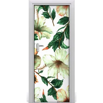Fototapeta Samolepící fototapeta na dveře Hibiskus 95x205 cm