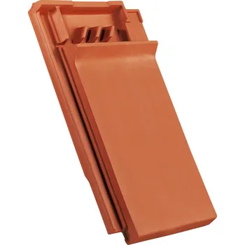 Střešní krytina CREATON Domino GROSSENGOTTERN Taška připojení hřebene větrací Černá matná engoba