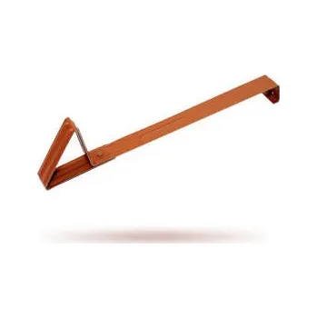 BRAMAC Protisněhové háky keramika Protisněhový hák Rubín 13 Tmavě hnědá