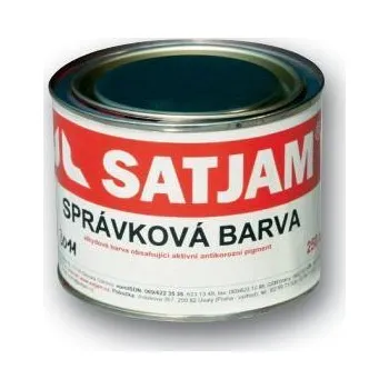 Stavebniny SATJAM Opravné barvy PE25 SB 250 správková barva 250ml RAL 3009 Tmavě červená