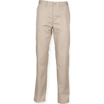 Pánské kalhoty Henbury Pánské chino kalhoty H640 Stone 36/34