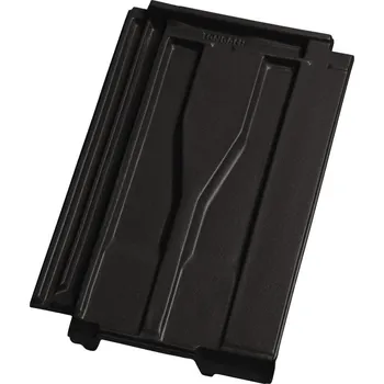 pálená krytina TONDACH Renoton 14 (Brněnka 14) HRANICE Větrací taška Černá engoba