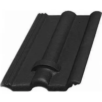 betonová krytina BRAMAC Classic Protisněhová taška sněholam Černá