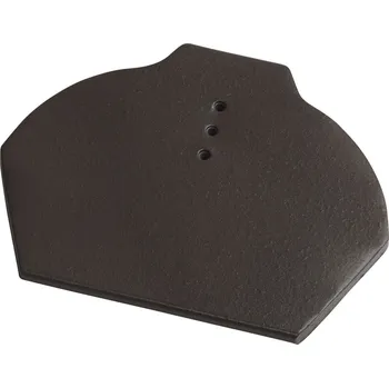 Střešní krytina TONDACH Hřebenáč JIRČANY a STODO UH spodní č. 2 (š. 21 cm) Černá engoba