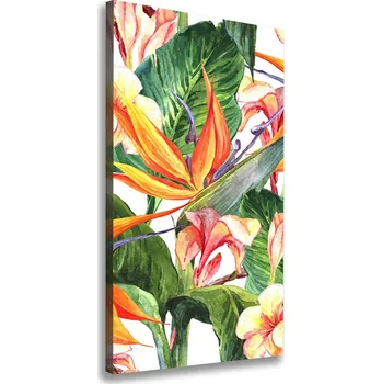 Obraz Vertikální Foto obraz na plátně Havajský vzor