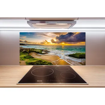 Obklad Panel lacobel Západ slunce moře