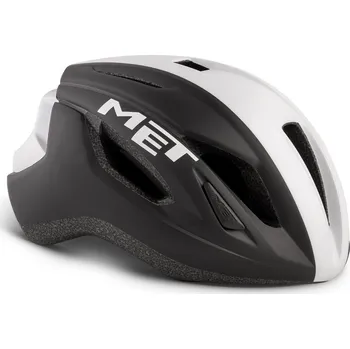 Cyklistická přilba MET přilba STRALE černá/bílá -59/62