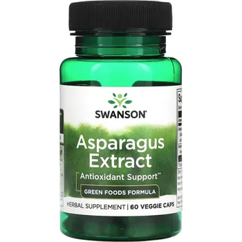 Přírodní produkt Swanson Asparagus Extrakt (chřest), 60 kapslí Doplněk stravy