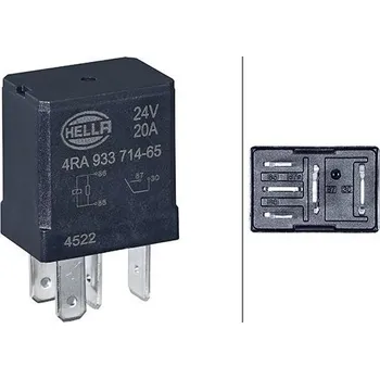 Autoelektrika Relé, pracovní proud HELLA 4RA 933 714-651