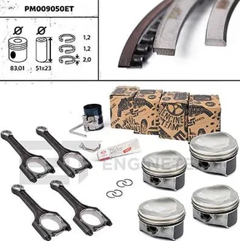 Píst motoru Sada pístu ET ENGINETEAM PM009050ET