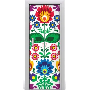 Fototapeta Samolepící fototapeta na dveře etnický vzor 85x205 cm