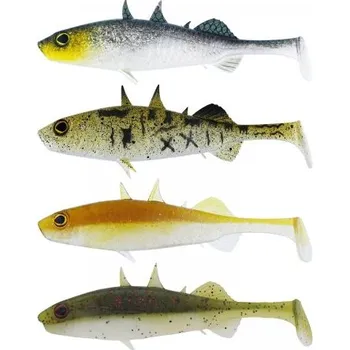 Umělá nástraha Gumové rybičky Westin Stanley The Stickleback Shadtail Clear Water Mix 9 - 1,5 g; 5,5 cm