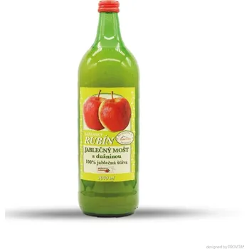 Moštovna Lažany Jablečný mošt s dužinou 1 l