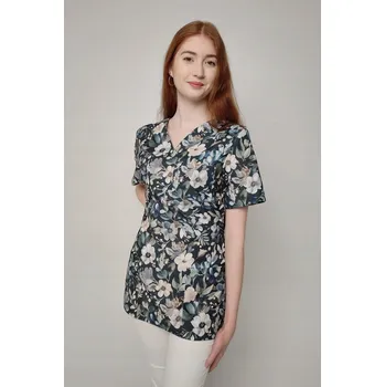 Dámská mikina Mikina zdravotnická Papilio Premium - Kvetoucí zahrada v noci XS