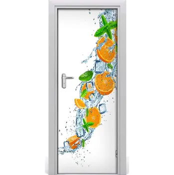 Fototapeta Fototapeta na dveře samolepící pomeranče 85x205 cm