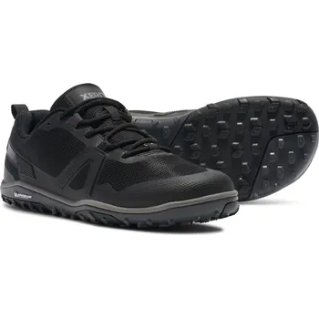 Pánská treková obuv XERO Scrambler Low EV MEN- pánské trailové barefoot boty s Michelin Fiberlite Black Steel Gray (EV MEN) 41