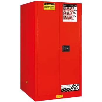 FIREPROOF 227 ohnivzdorná bezpečnostní skříň, 1650x860x860 mm, červená