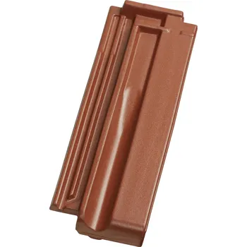 pálená krytina TONDACH Renoton 14 (Brněnka 14) HRANICE Poloviční taška 1/2 Cihlově červená režná