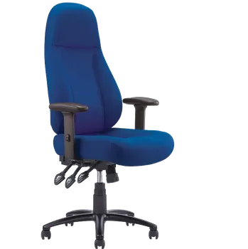 ROBUS - 160, kancelářské křeslo se zvýšenou nosností, modrá