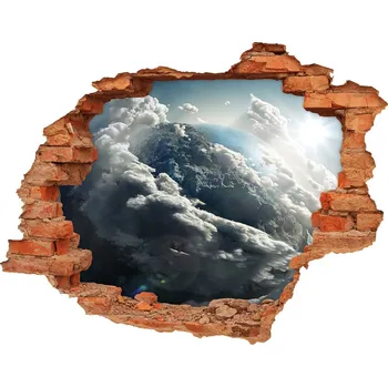 Fototapeta Foto fotografie díra na zeď Země