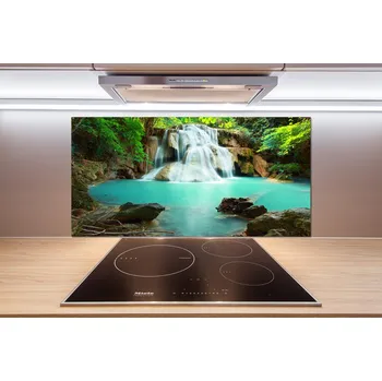 Obklad Skleněný panel do kuchyně Kaskáda