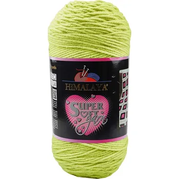Příze Himalaya Super Soft Yarn 80863 jarní zelená