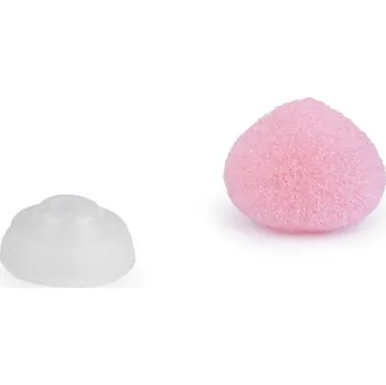 Pro Háčkování Čumáček bezpečnostní 10 x 12 mm růžový sametový Počet: 1 ks