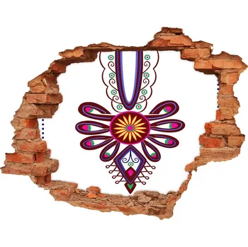 Fototapeta Díra 3D fototapeta na stěnu Polský lidový vzor