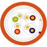 Planet Elite KAB-FTP5E-D-LSO-OR-B2ca FTP, drát, Cat 5e, 4p, LS0H, 305m, oranžový