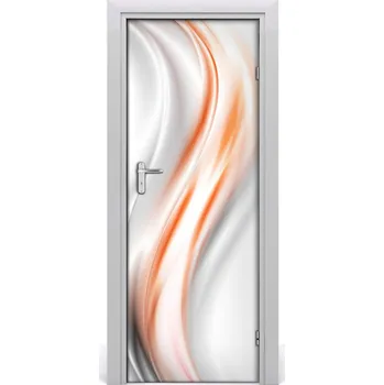 Fototapeta Samolepící fototapeta na dveře Abstrakce vlny 85x205 cm