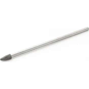 Příslušenství k frézce 8 mm Wolfram Karbidová fréza, prodloužená 155 mm - zakulacený jehlan