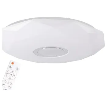 Plafon bílý LED 68W DIAMOND 50 cm s dálkovým ovládáním