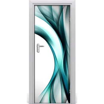 Fototapeta Samolepící fototapeta na dveře Abstrakce vlny 85x205 cm