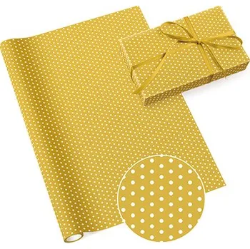 Dárková taška Dárkový papír puntíky NEUTRAL MIX 70x200 cm