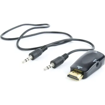 Video redukce Adaptér C-TECH HDMI na VGA + Audio, M/F