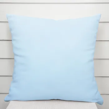 Povlak na polštářek Saténový povlak na polštář LUX-062 Světle modrý 50 x 60 cm