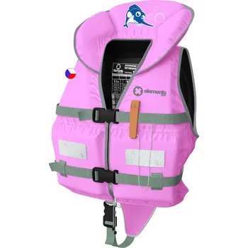 Plovací vesta Elements Gear Vesta Elements Baby Plus - dětská Barva: Růžová, Velikost: L (30 - 40 kg)