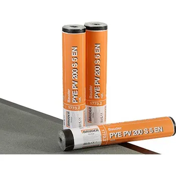 Hydroizolace BAUDER Spodní vrstvy, natavitelné PYE PV 200 S4 N
