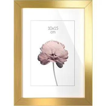 Rám na obraz Fotorámeček 10 x 15 zlatý PRAGUE