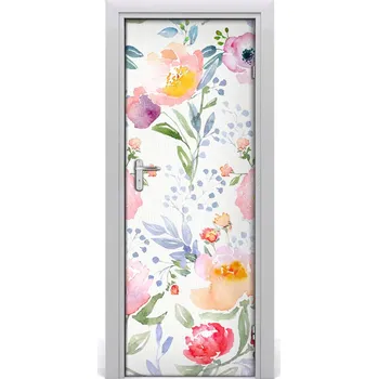 Fototapeta Samolepící fototapeta na dveře mák 75x205 cm