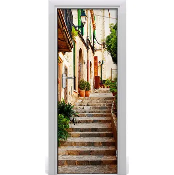 Fototapeta Fototapeta samolepící dveře Španělsko uličky 75x205 cm