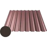 RUUKKI Trapézové profily T20 tl. 0,5mm 50+ RR 032 Tmavě hnědá
