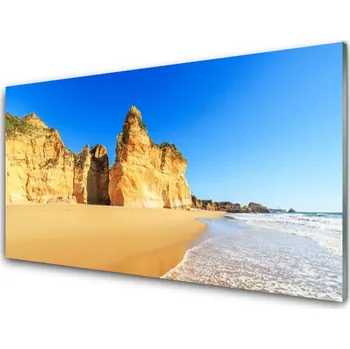 Obklad Kuchyňský skleněný panel Oceán Pláž Krajina 100x50 cm