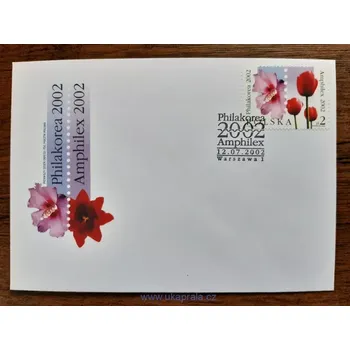 Sběratelství POLSKO FDC 3983 fil. výstavy, r. 2002