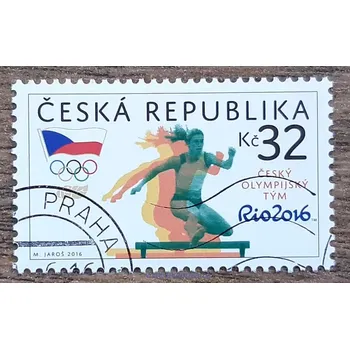 Sběratelství ČR 891 raz., Český olympijský tým, LOH Rio, r. 2016