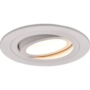 Bodové svítidlo Bílé halogenové svítidlo bodovka CHUCK