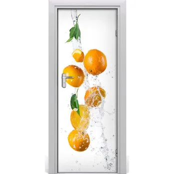 Fototapeta Fototapeta na dveře samolepící pomeranče 85x205 cm