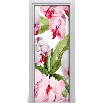Fototapeta Samolepící fototapeta na dveře Orchidej 75x205 cm
