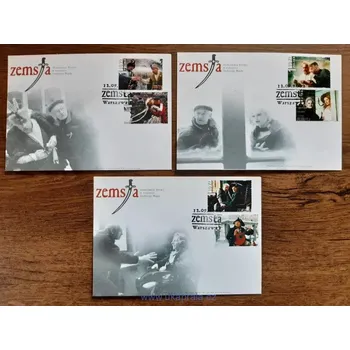 Sběratelství POLSKO FDC 3991/6, film "Zemsta", r. 2002